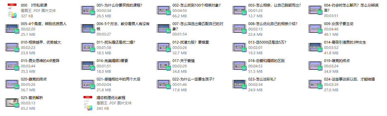抖音军师无念《男生情感自由之路课》-还能